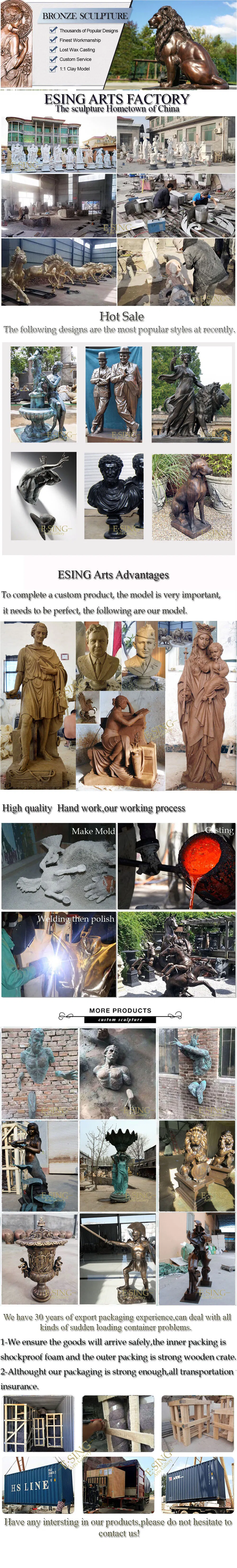 Garden Decoration Bronze Orangutan Monkey Sculpture Carving Brass Statue