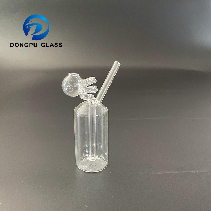 Glass Oil Burner Bubbler Multifunctional Cigarette Ring Offroad Bongs Smoking Rings for Pet Supply