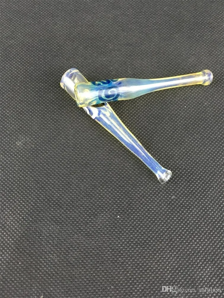 Gold Fumed One-Hitter Pipe Color-Changing Feature, Dia: 11mm, About 3" Long, Nicely Made