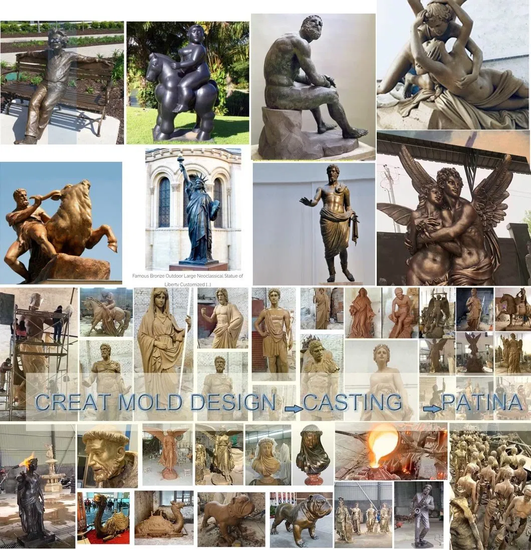 Greek Roman Hot Sale God Bronze Ares Statue