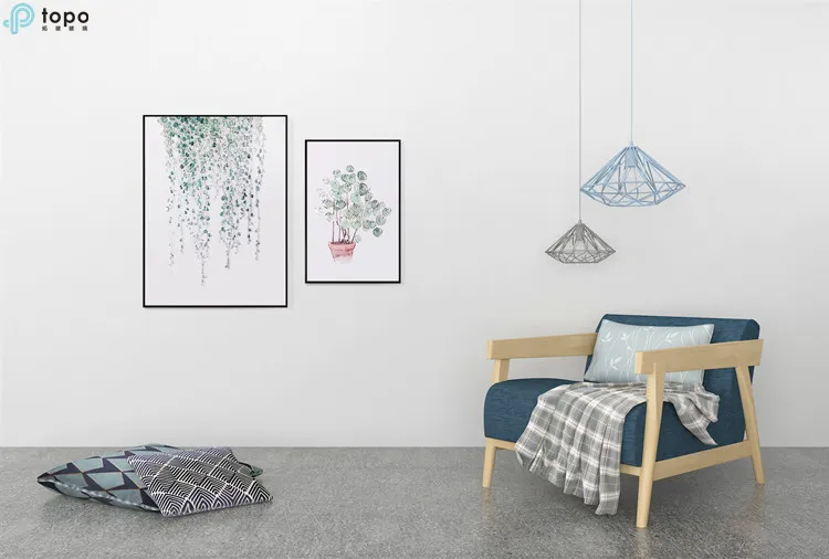 H700mm*500mm Art Wall Hanging Glass Painting (MR-YB6-2059D)