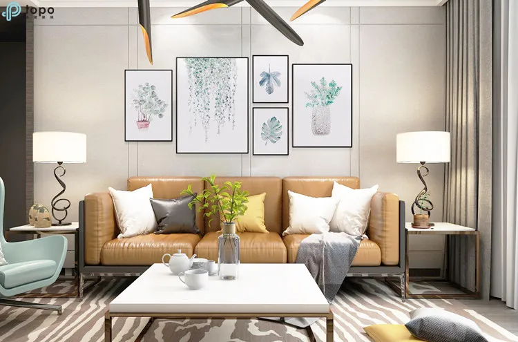 H700mm*500mm Art Wall Hanging Glass Painting (MR-YB6-2059D)