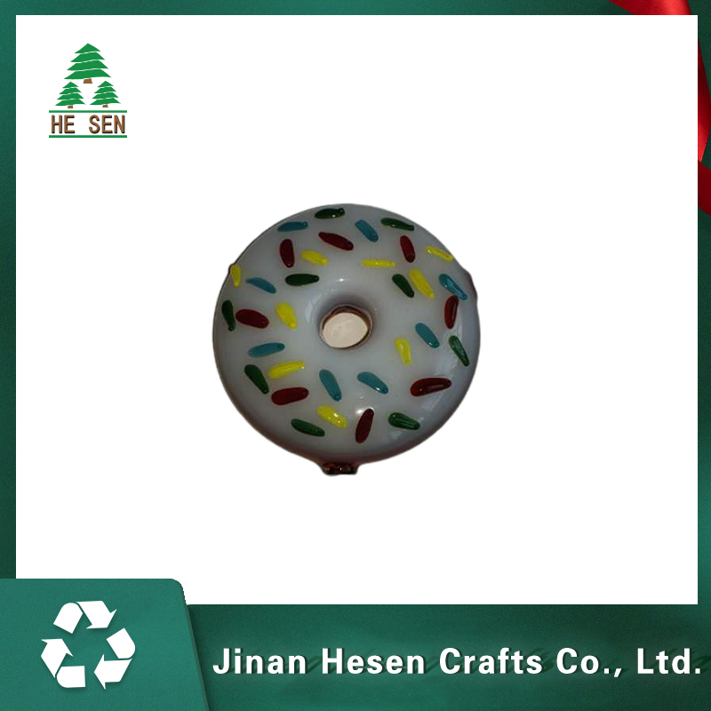 Hand-Blown Pinkish Heavy High-Quality Glass One Hitter Smoking Pipe