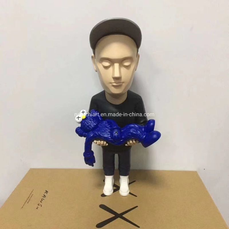 Hand Crafted 30 Cm Good Quality Diniel Arsham Kaws Creator