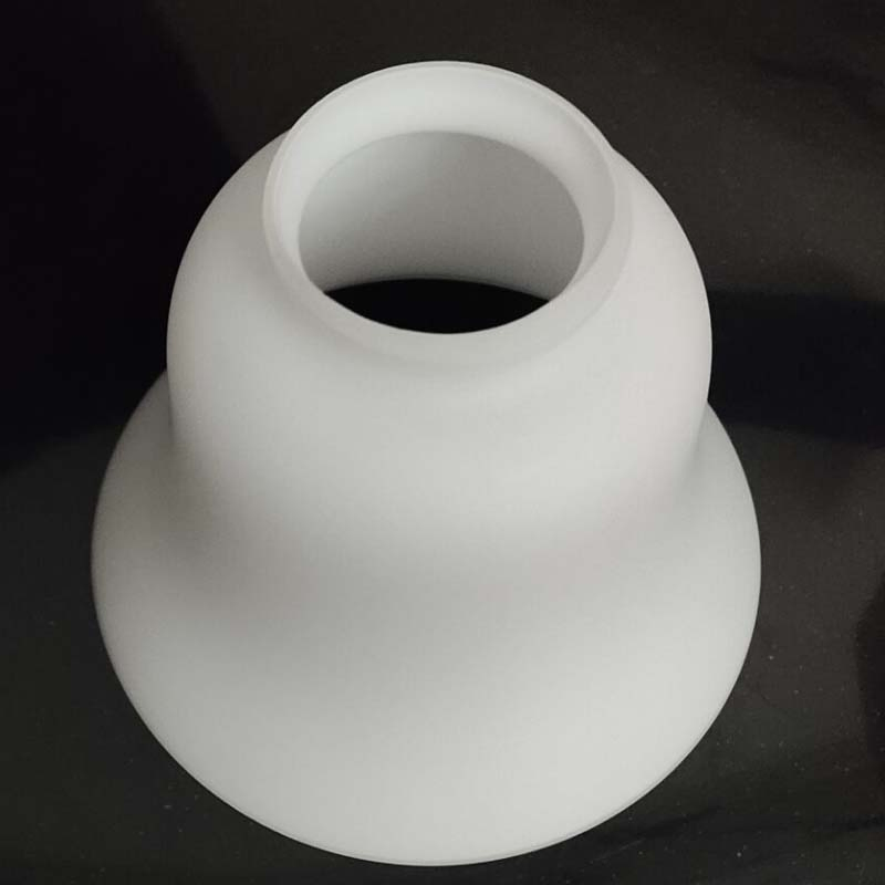 Handblown Opalwhite Bell Glass Lamp Shade Chandelier Lamp Replacement