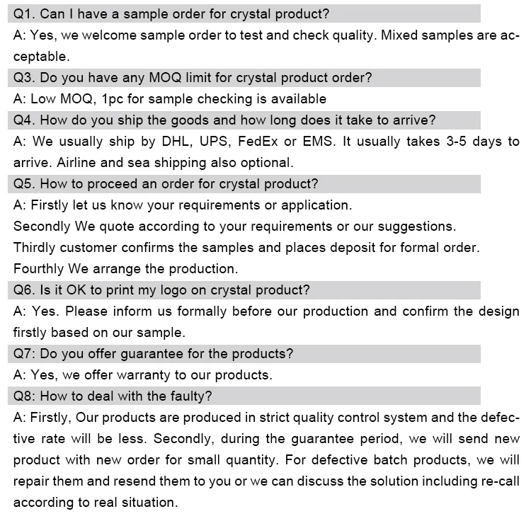 Handmade Crystal Iceberg Souvenir Gifts