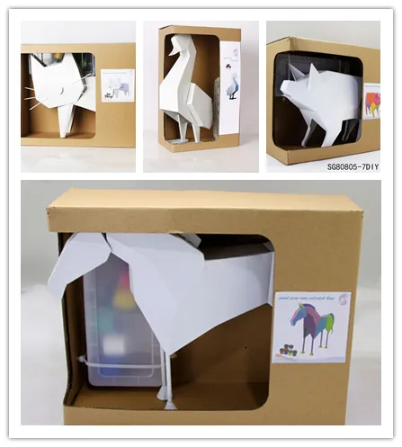 Handmade Garden Owl Decor Metal Children Toy Craft Animal Decoration