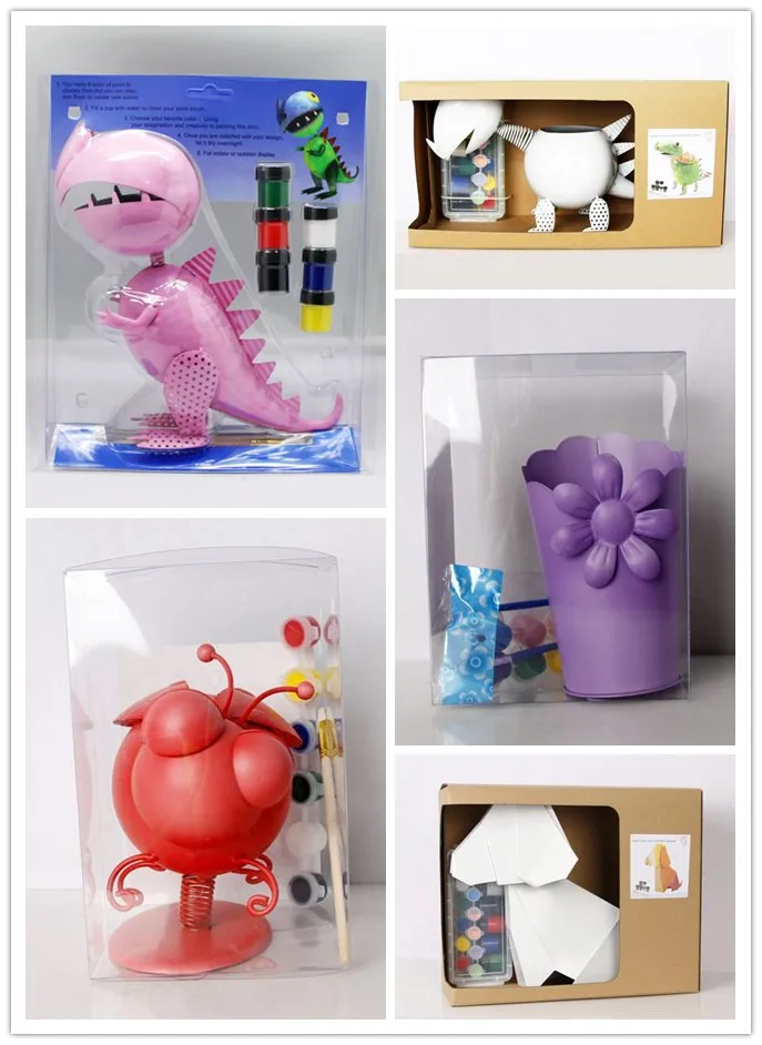 Handmade Garden Owl Decor Metal Children Toy Craft Animal Decoration