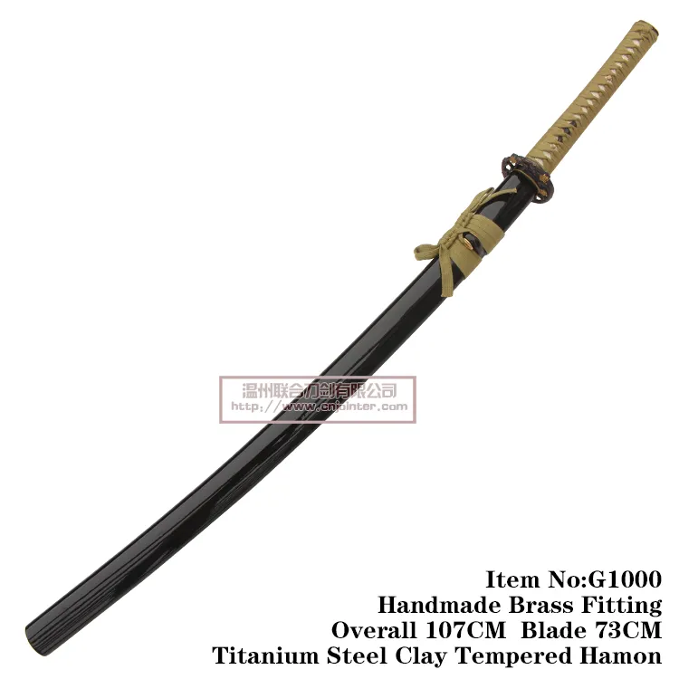 Handmade Katana with Scabbard 107cm G1000