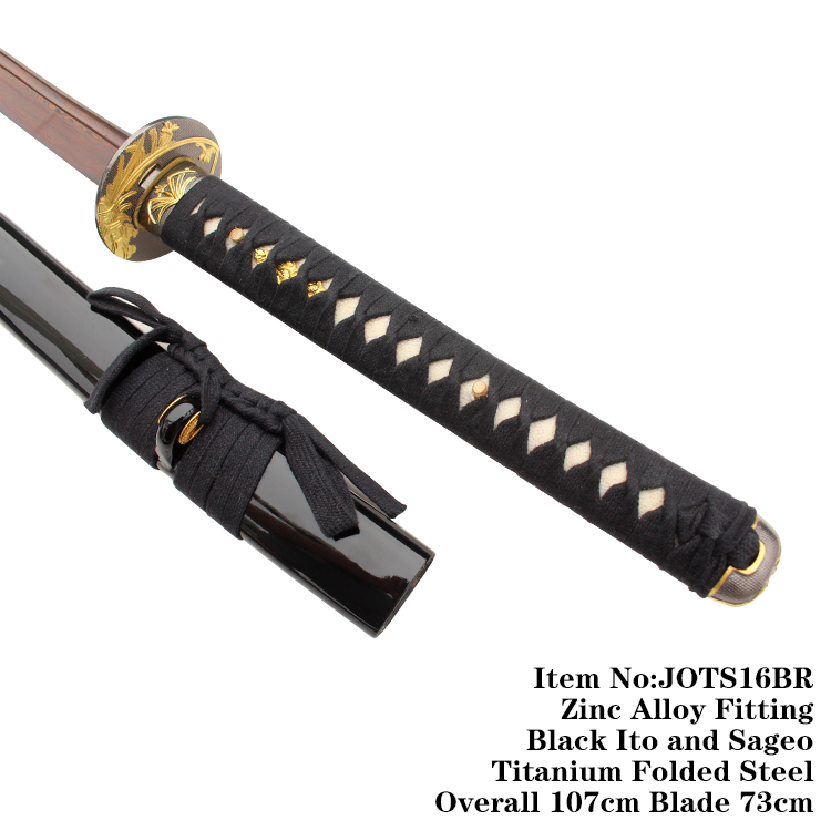 Handmade Katana with Scabbard 107cm Jots16br