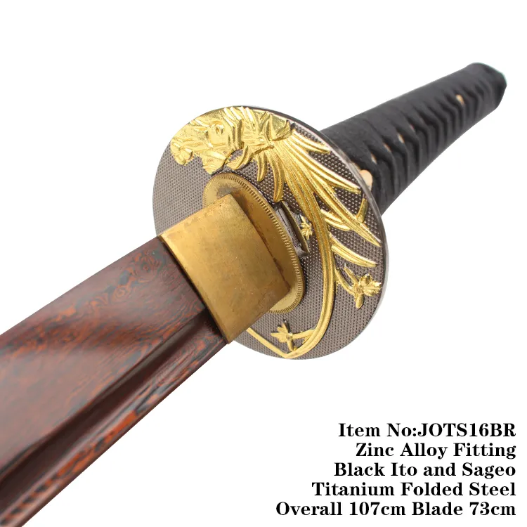 Handmade Katana with Scabbard 107cm Jots16br