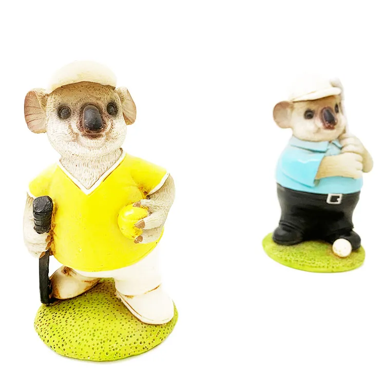 Hanging Resin 3D Figurine Koala Doll for Gift/Decoration