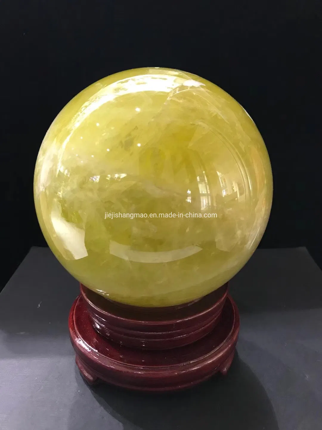 High Quality Citrine Sphere Ball Orb China Natural Crystal