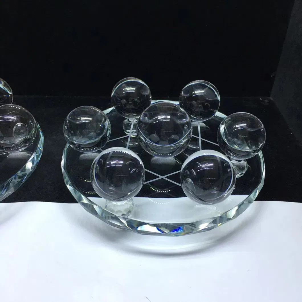 High Quality Clear Quartz Seven Star Array Natural Crystal