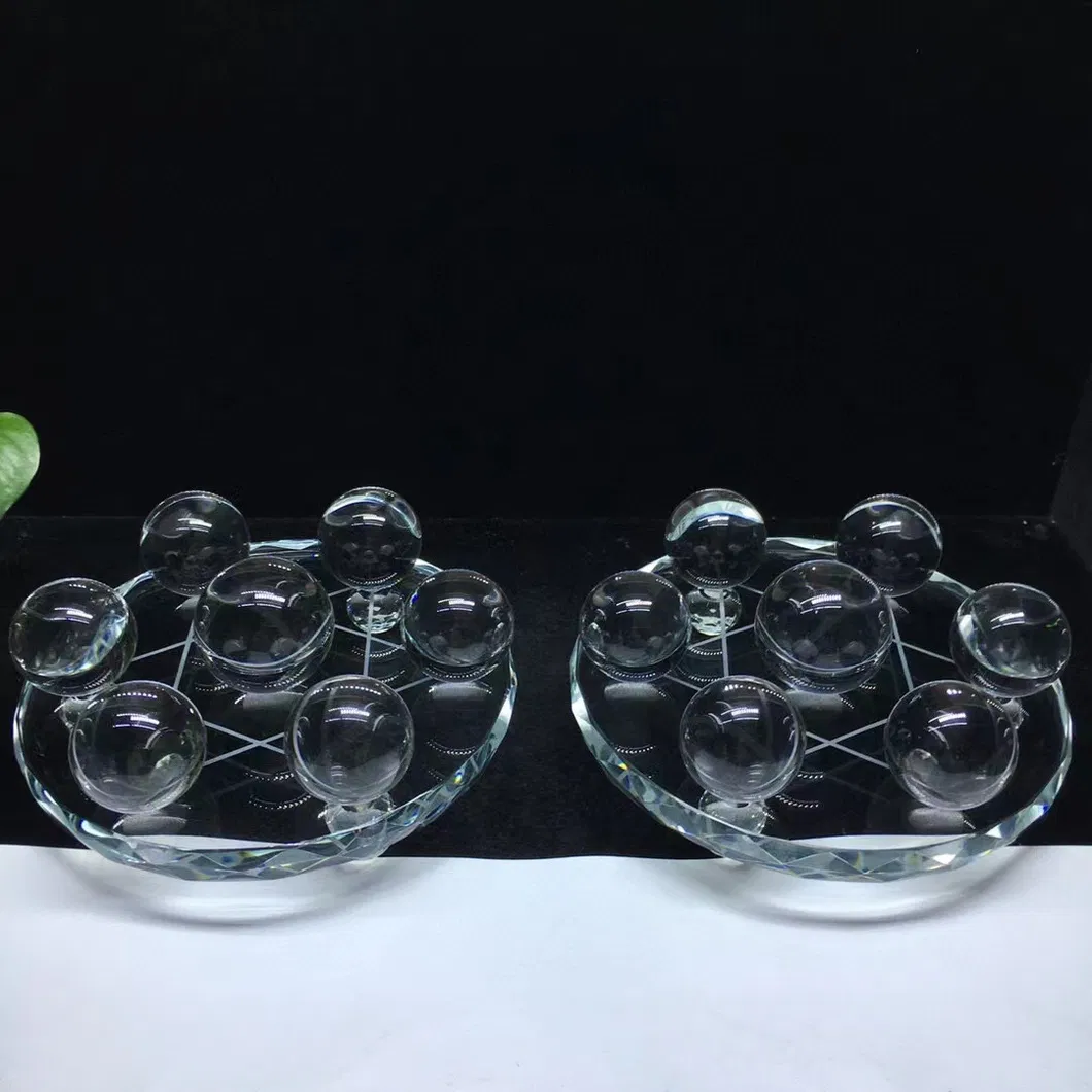 High Quality Clear Quartz Seven Star Array Natural Crystal