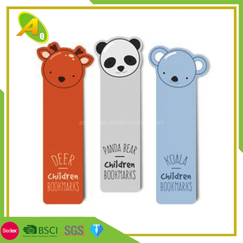 High Quality Custom Logo Blank Metal Gold Craft Color Cartoon Cute Paperclip Metal Heart Bookmark for Sale (14)