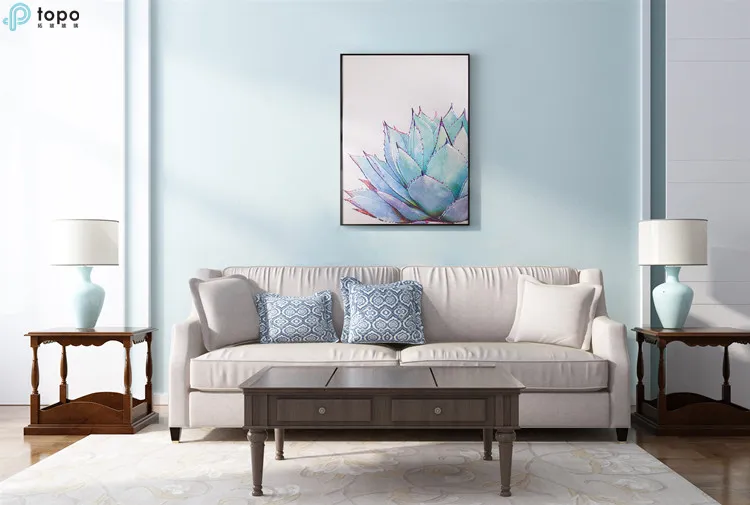 High Quality Five Sets Green Plants Wall Hanging Art Image Painting for Sale (MR-YB6-2058C)