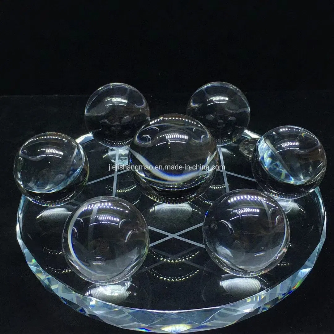 High Quality Transparent Seven Star Array Natural Crystal