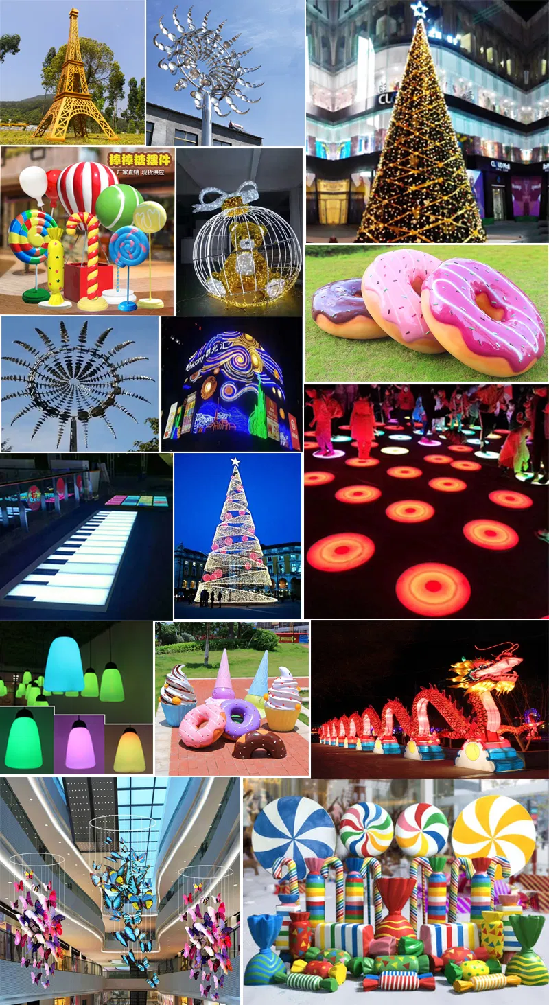 Home Decor Toys Fiberglass Bearbrick Sculpture Kaws Statue Action Figure Resin Cartoon Toys for Indoor Decoration