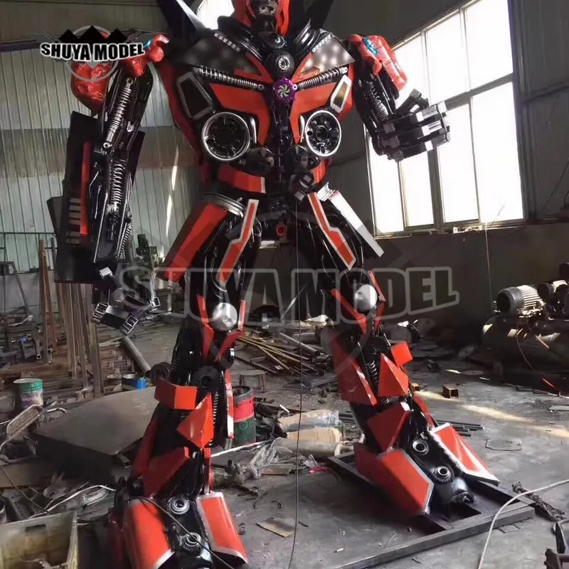 Hot Sale Life Size Metal Movie Iron Man Figure Statue