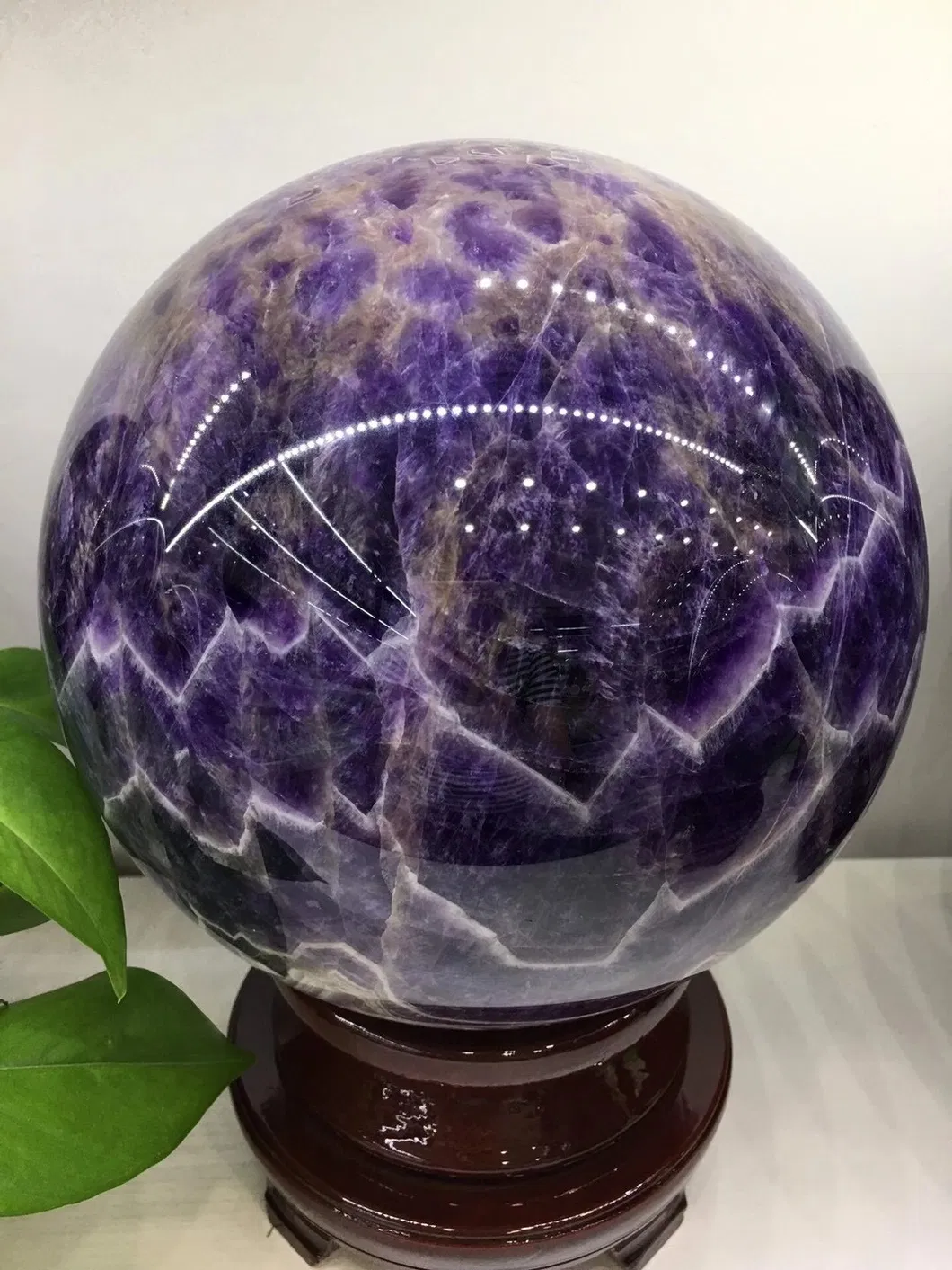Hot Sale Purple Crystal Sphere China Crystal