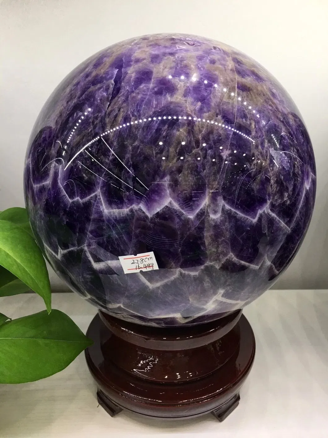 Hot Sale Purple Crystal Sphere China Crystal