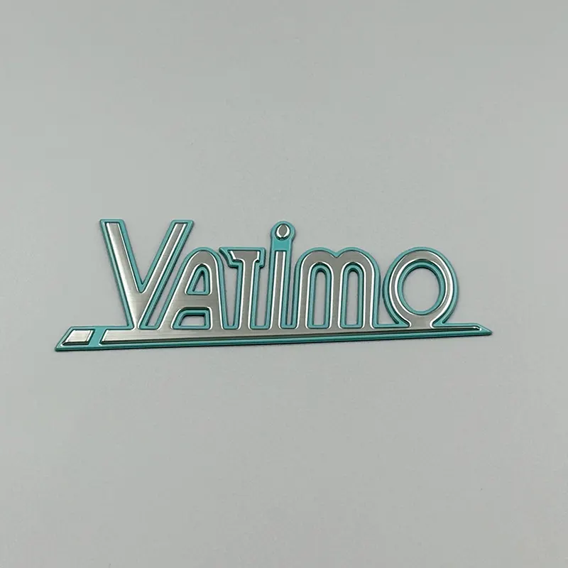 Plastic Brand Logo Car Stickers