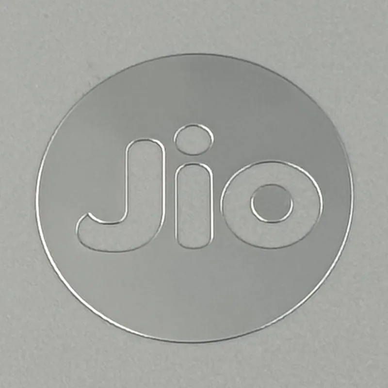 Chrome Metallic Logo Stickers