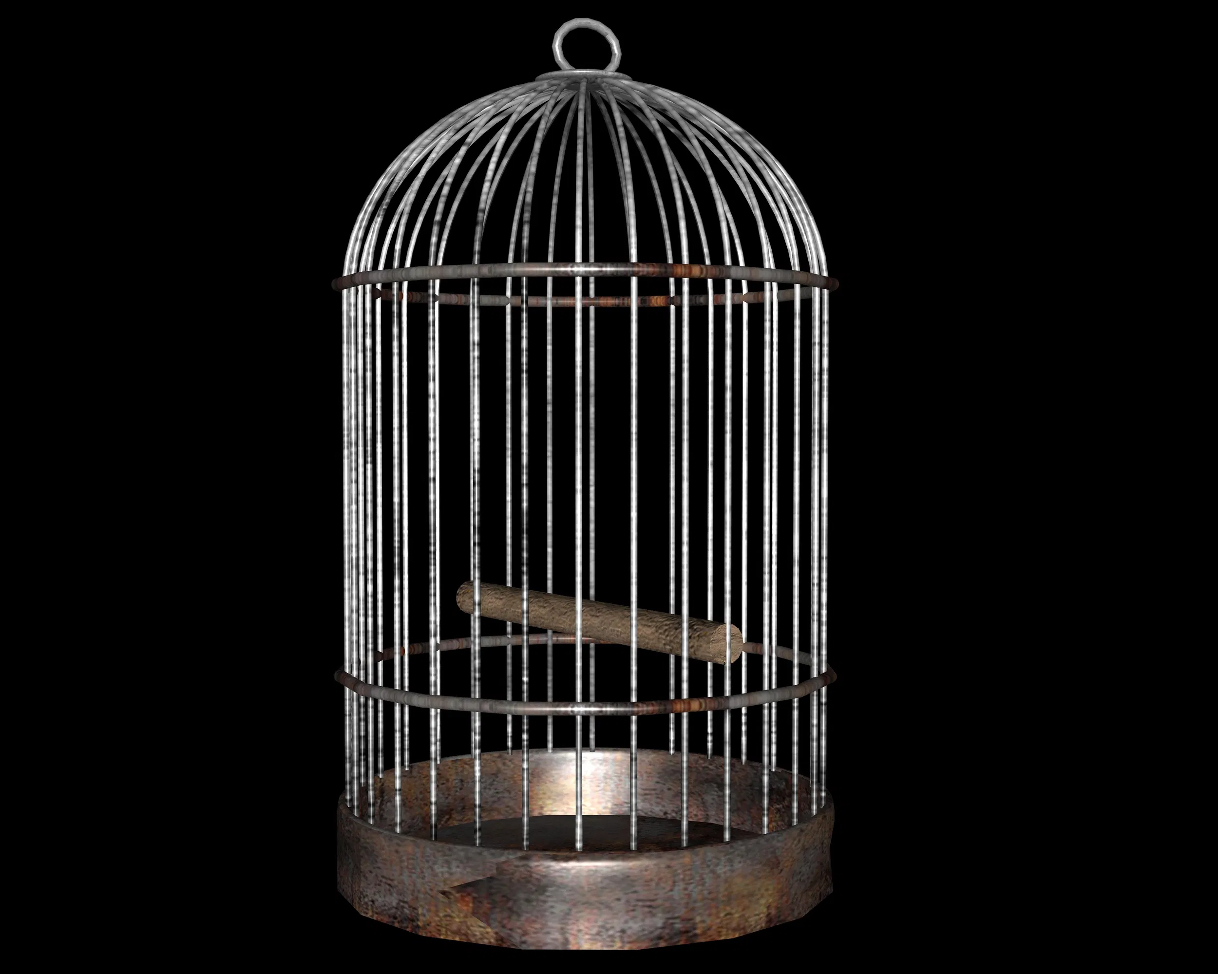Iron Wire Round Metal Wedding Birdcage Decoration