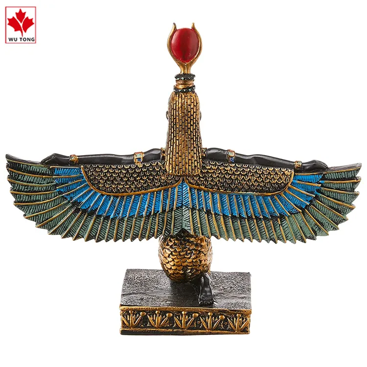 Isis Goddess of Beauty Egyptian Decor Statue Resin Figurines