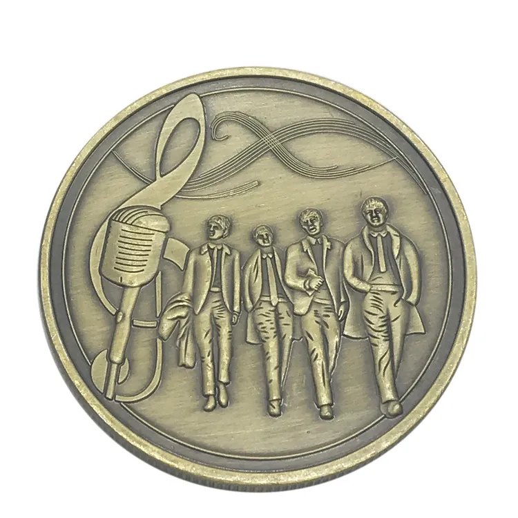 Jesus Christ God Loves The World God Is White Me Metal Commemorative Silver Gold Religious Belief Souvenir Coin