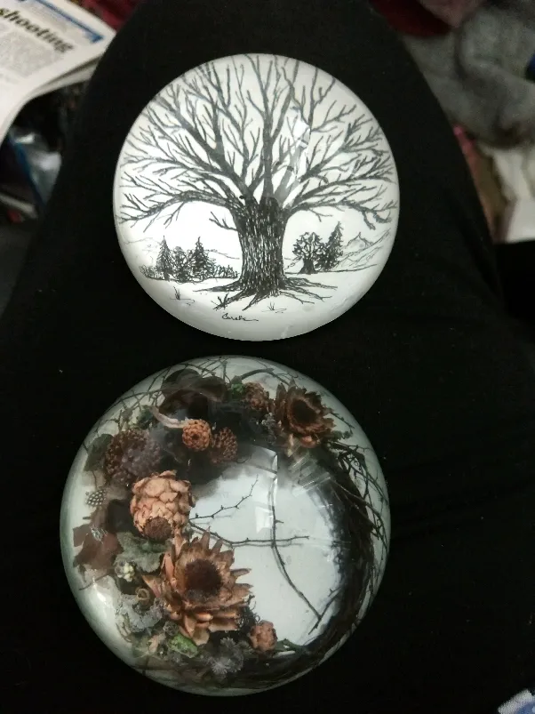 K9 Crystal Ball with Base for Christmas Gifts & Crafts
