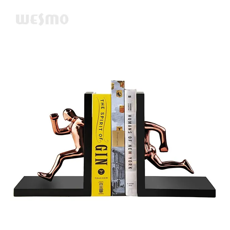 Luxury Bookend Set Home Decor Polyresin Craft