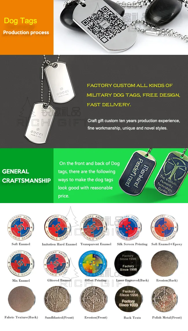 Made in China Custom Metal Iron Stamping Colorful Printing Sports Baseball Dog Tag