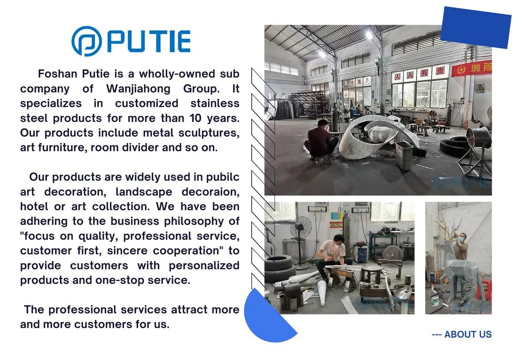 Metal Modern Urban Abstract Statue Stainless Steel Heart Sculpture Large Landmark Sculpture