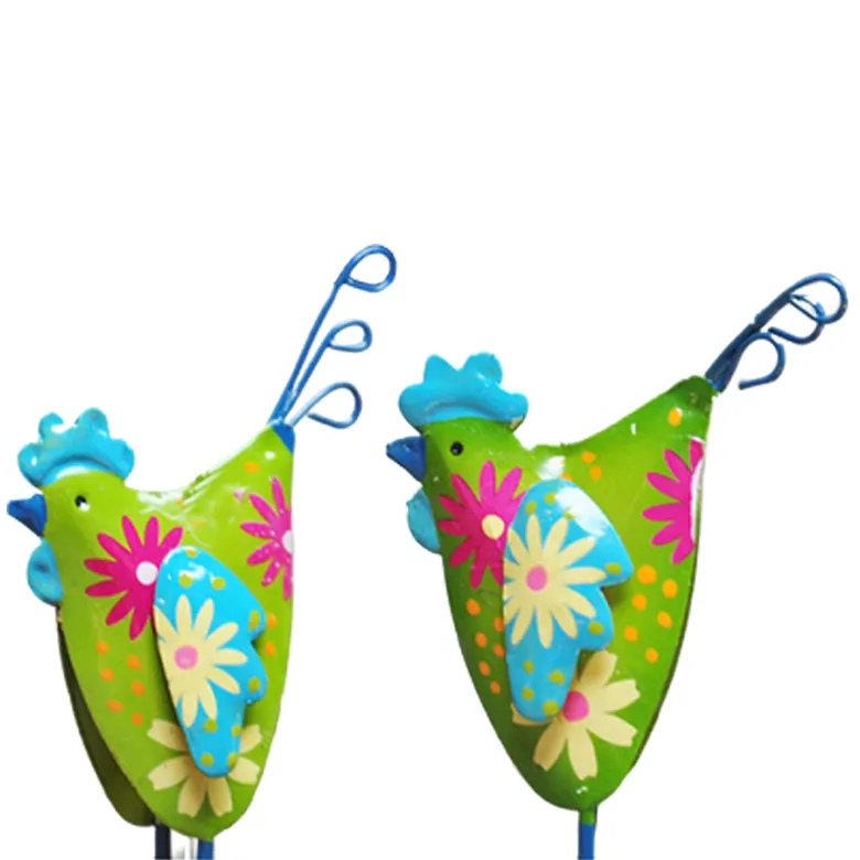 Metal Yard Art Sculptures Metal Animals Frog Bird Statues