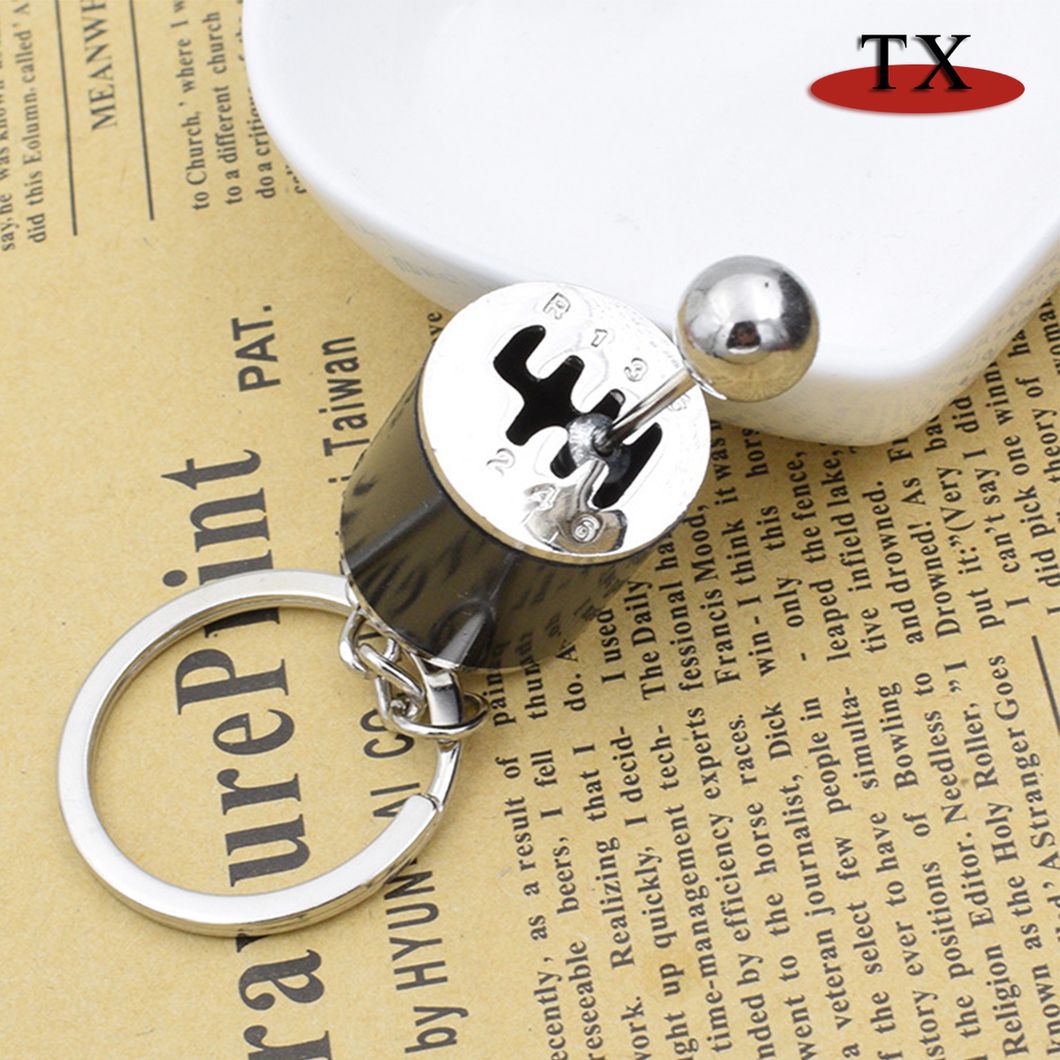 Metal Zinc Alloy Fast and Furious 9 Gear Key Chain for Promotional Gift