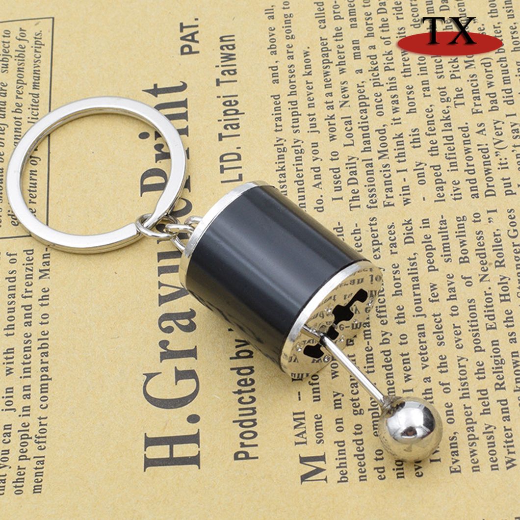 Metal Zinc Alloy Fast and Furious 9 Gear Key Chain for Promotional Gift