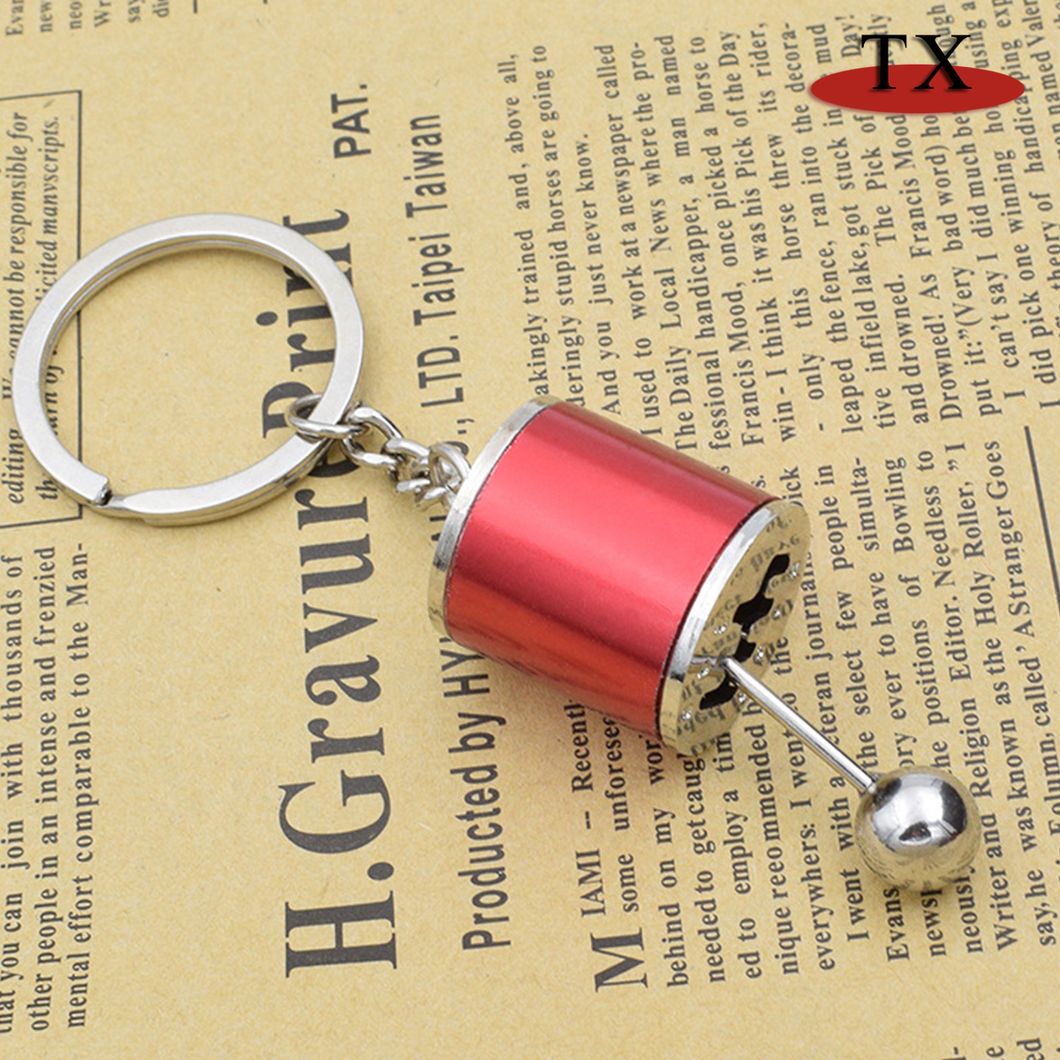 Metal Zinc Alloy Fast and Furious 9 Gear Key Chain for Promotional Gift