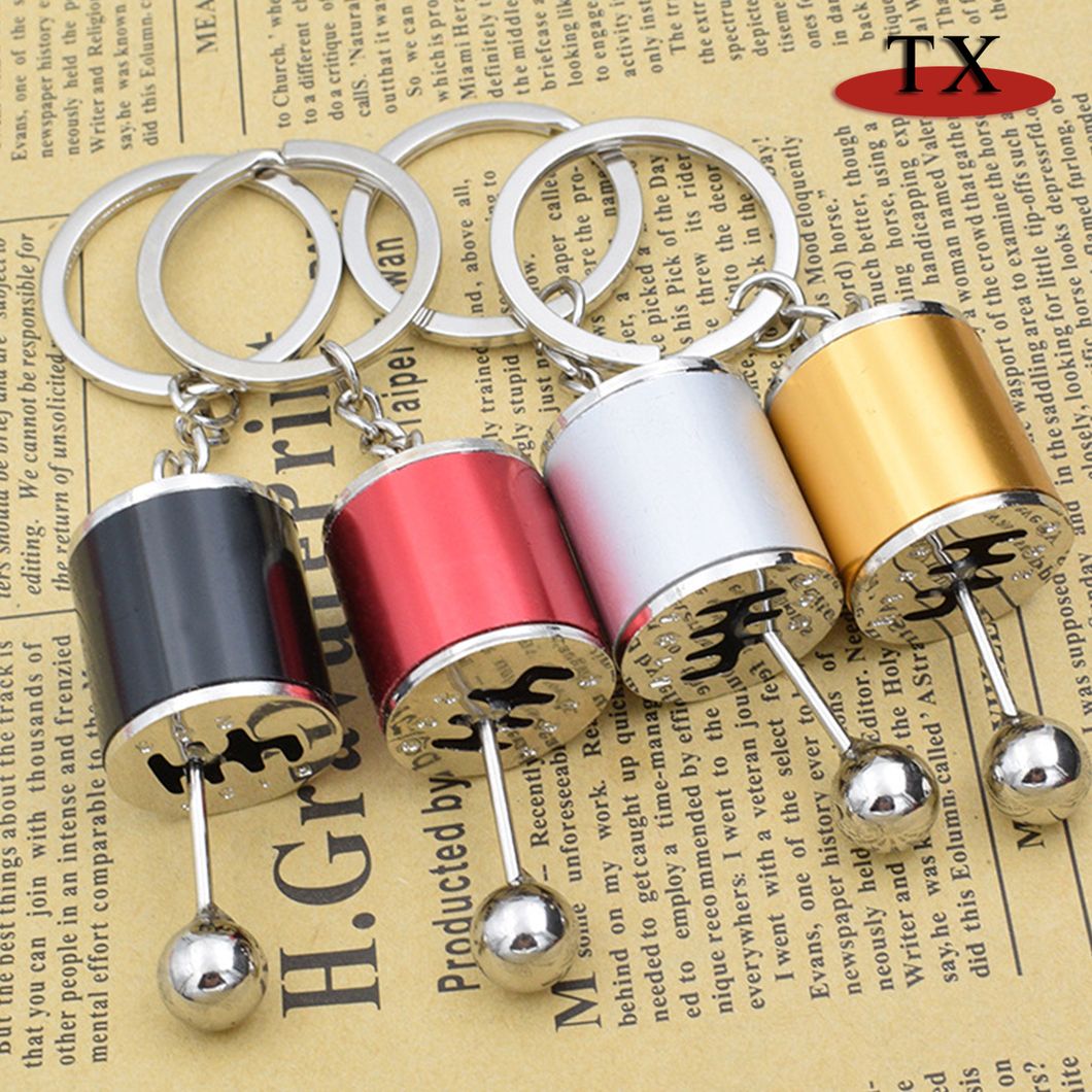 Metal Zinc Alloy Fast and Furious 9 Gear Key Chain for Promotional Gift