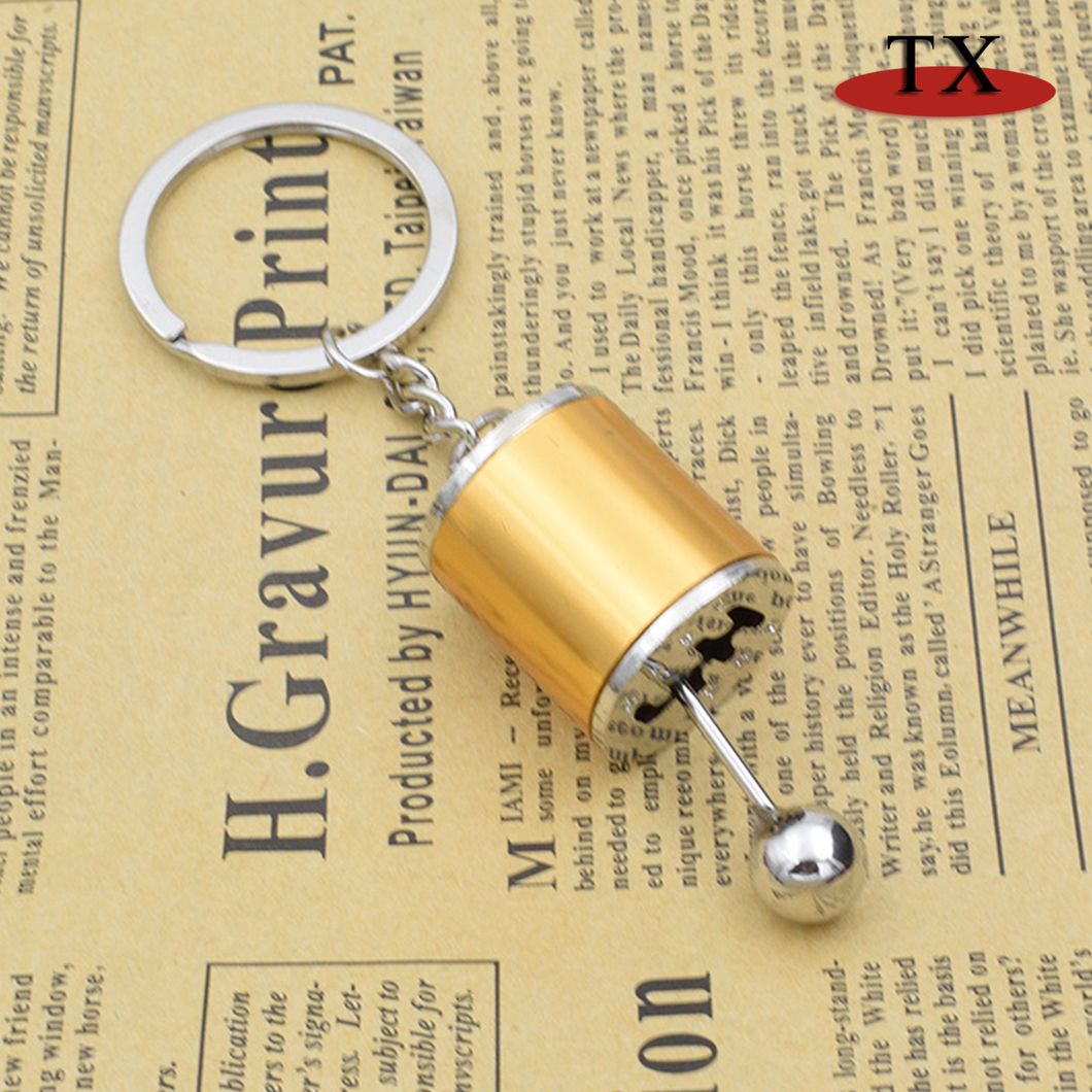 Metal Zinc Alloy Fast and Furious 9 Gear Key Chain for Promotional Gift