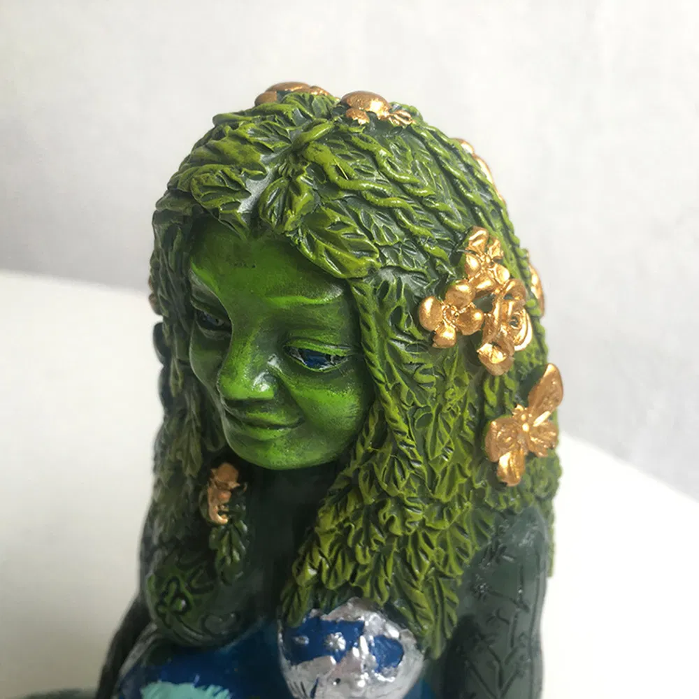 Millennium Gaia Statue Mother Earth Art Statue Goddess Suitable as a Gift for Pregnant Women or Mothers