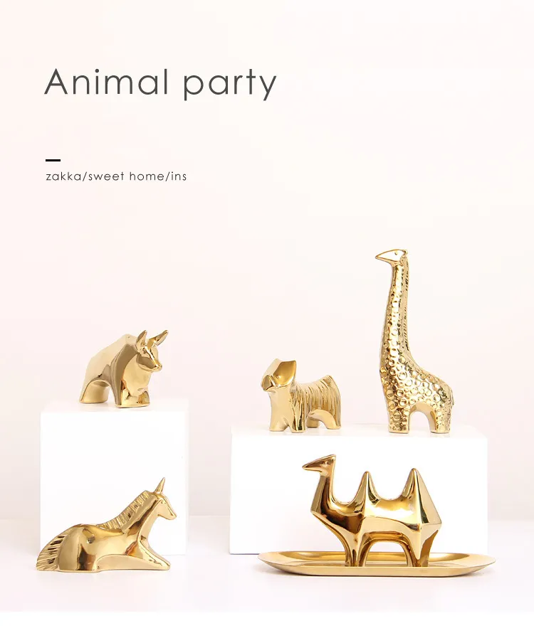 Modern Design Animals Looks Decoration Creative Livingroom Decoration