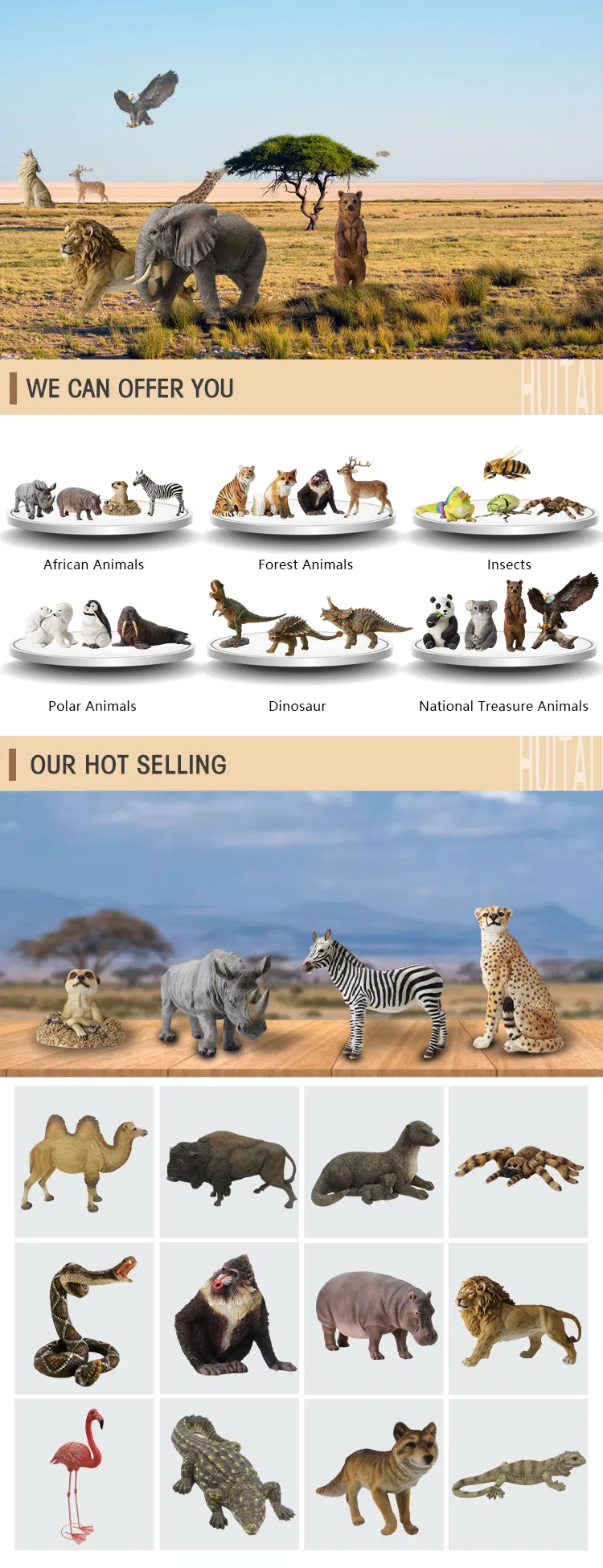 Modern Home Decor Large Size Resin Animal Giraffe Abstract Art Fiberglass Sculpture for Playground Props