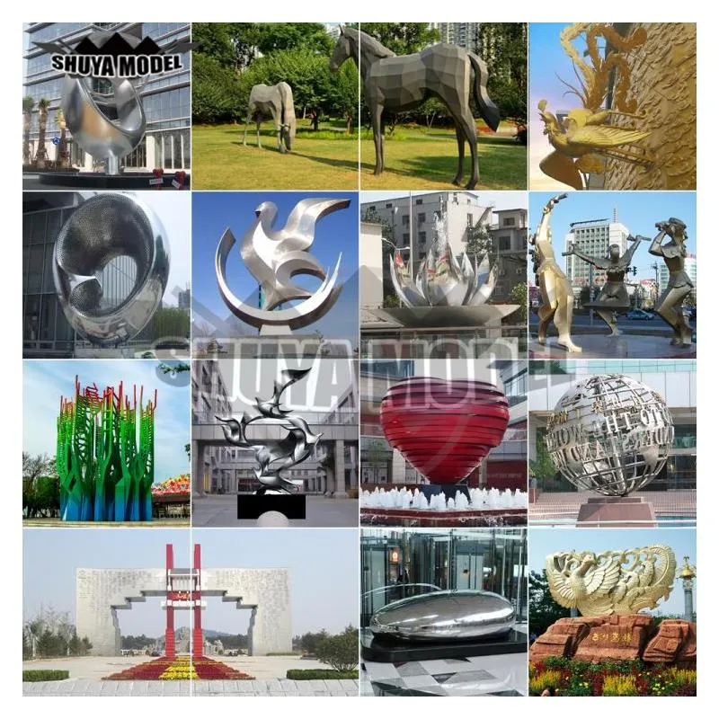 Modern Large Stainless Steel Hollow Sphere Sculpture for Garden Decoration