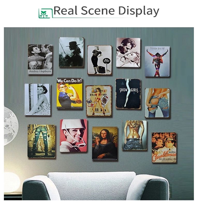 Motor Oil Top Quality Customer Size Tin Signs Vintage Decoration