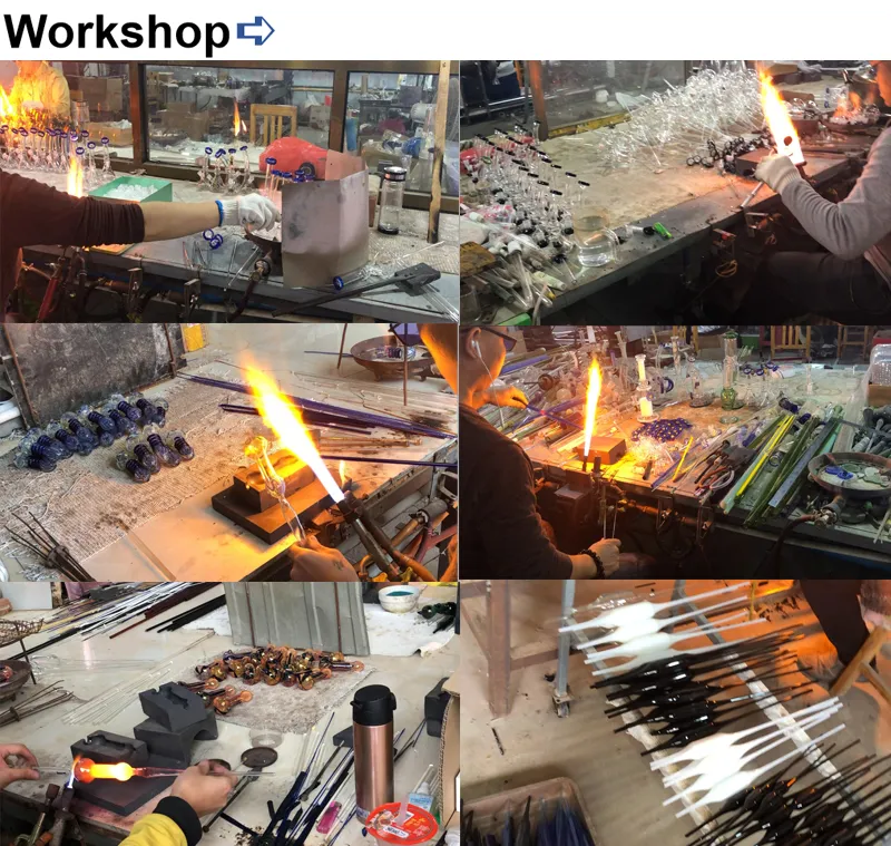 Nadia Telescope Bubble Recycler Percolator Glass Water Pipe