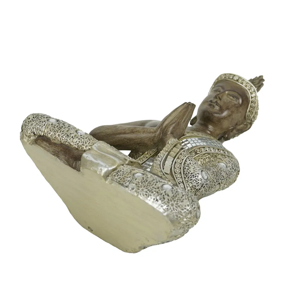 New Arrive Feng Shui Decorative Sitting Buddha Statue Meditating Resin Buddha