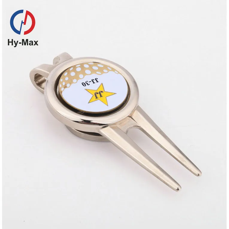 New Golf Manufactory Cheap Price Custom Logo Colorful Divot Tool Golf
