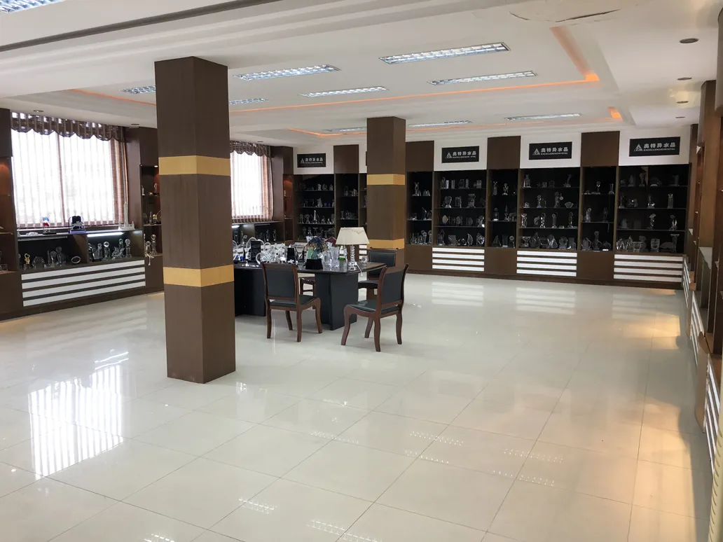 Crystal Glass Gem Cylindrical Prize Plated Color